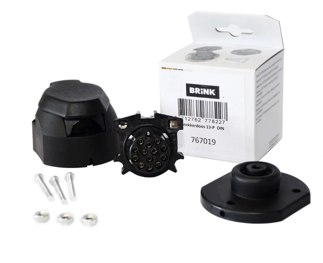 

Gniazdo haka do łączenia z przyczepą 13 pin Brink