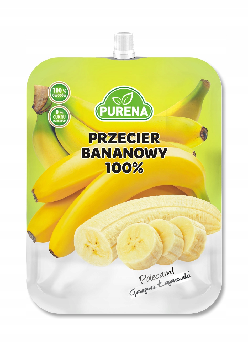 Levně 8x Pyré Banánové pyré 100% 350 g