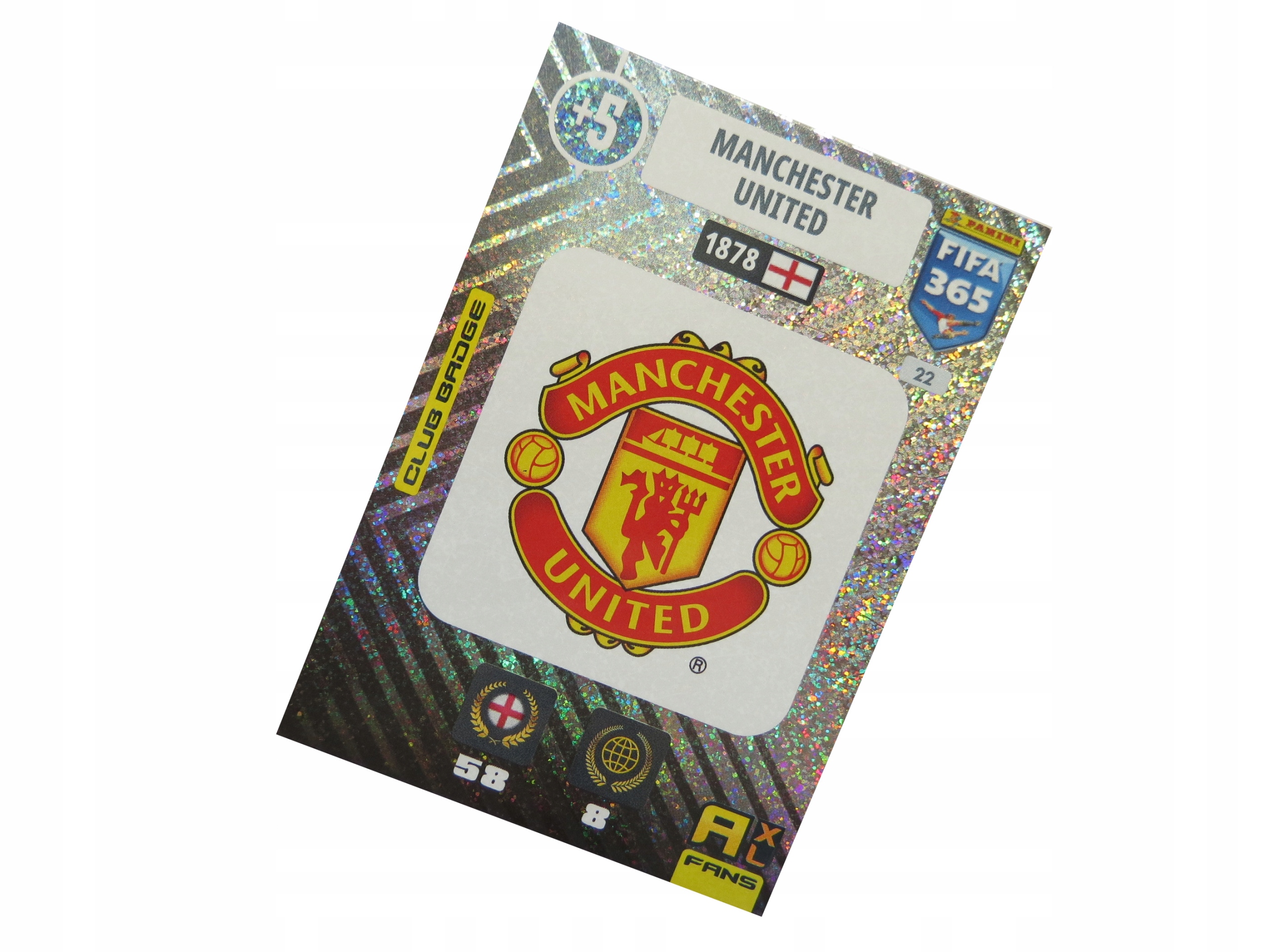 Panini Fifa 365 2021 Karty Piłkarskie Club Badge Logo Manchester United 22