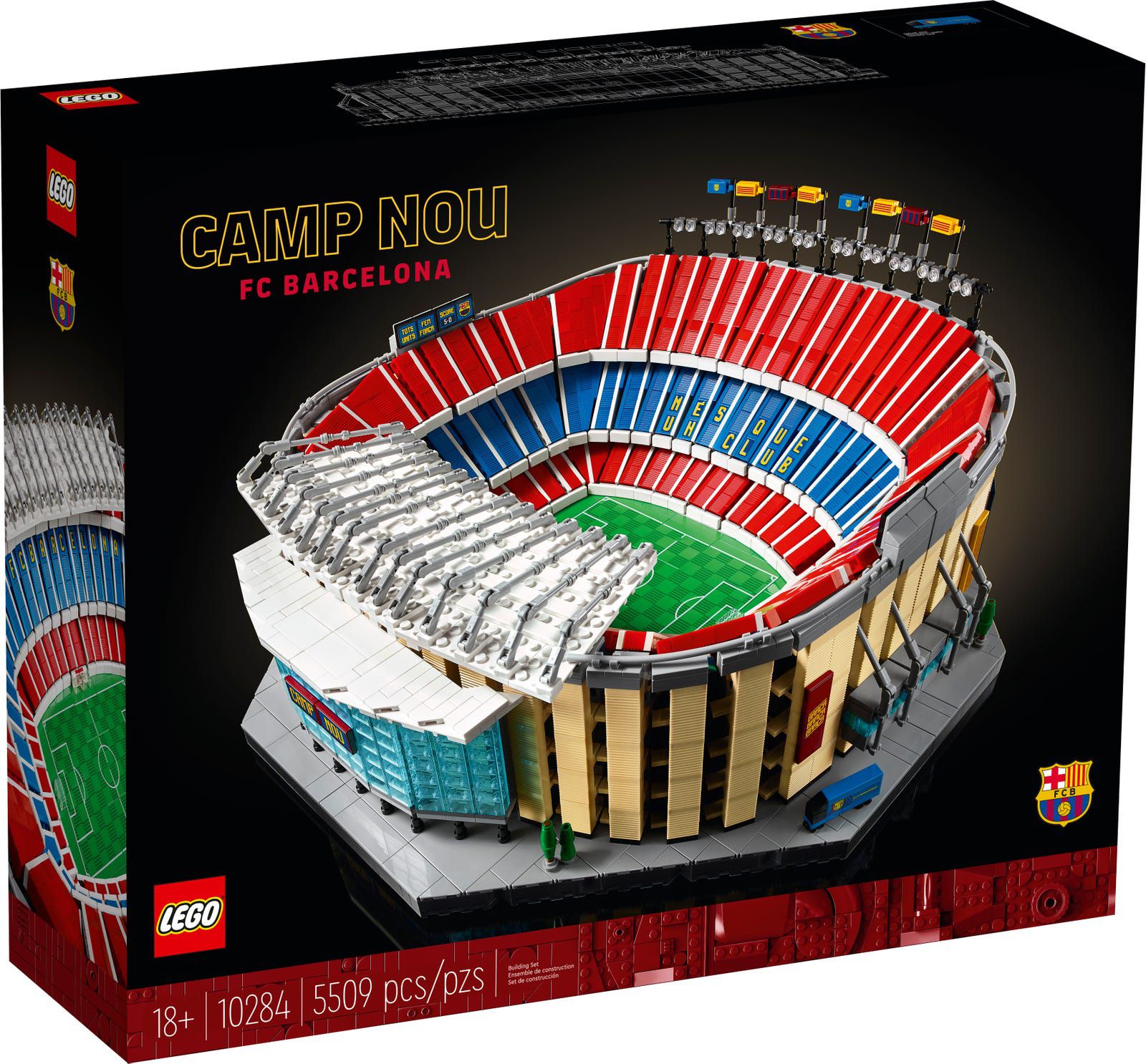 Lego Icons Stadion Camp Nou Fc Barcelona 10284