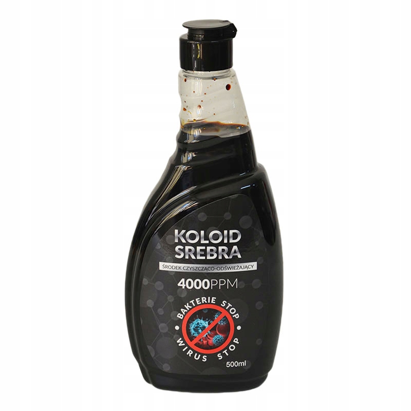 Niejonowy Nano Koloid Srebra 4000 ppm 500ml