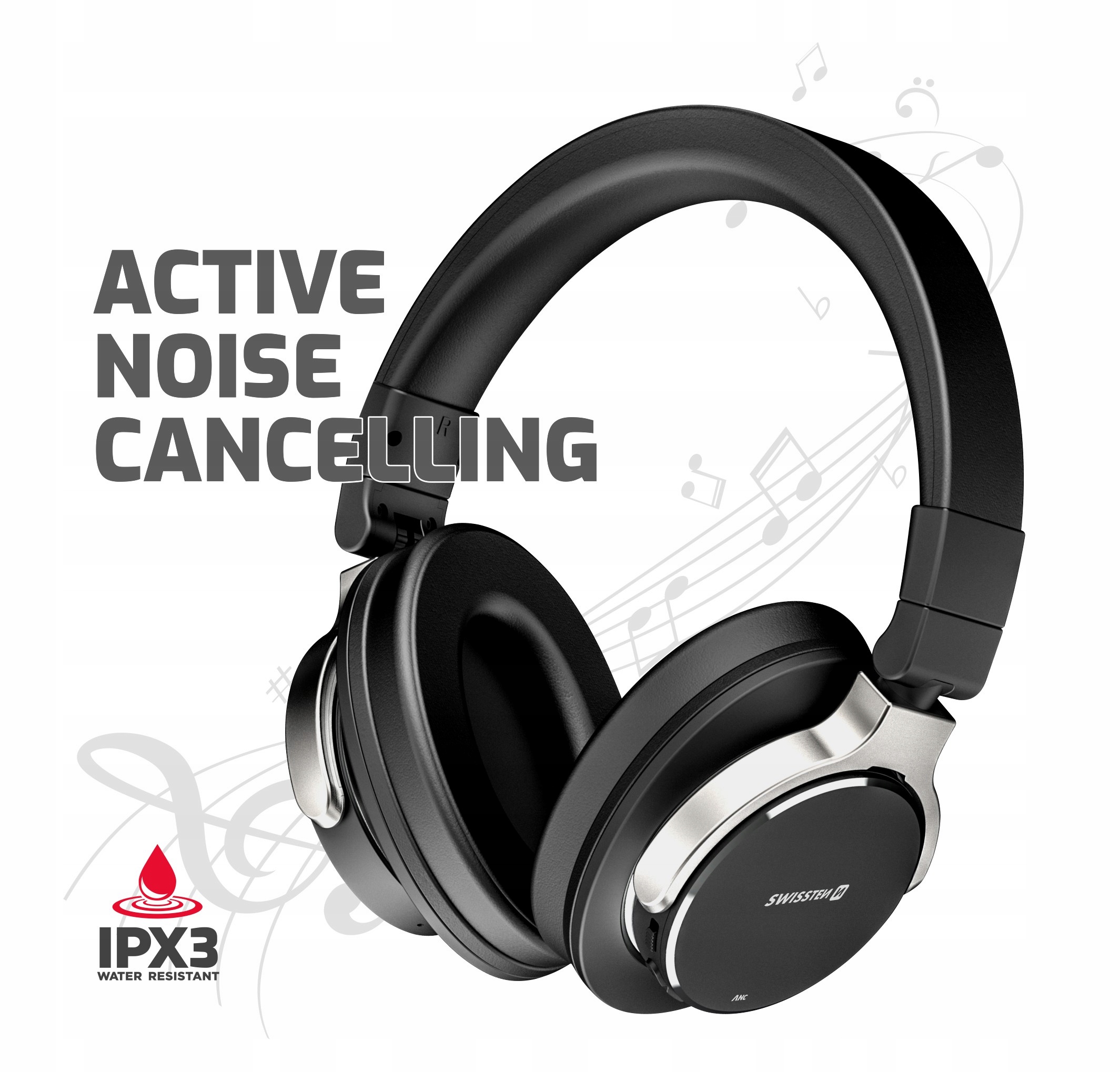 BEZPRZEWODOWE SŁUCHAWKI STEREO SWISSTEN JUMBO Stan opakowania oryginalne