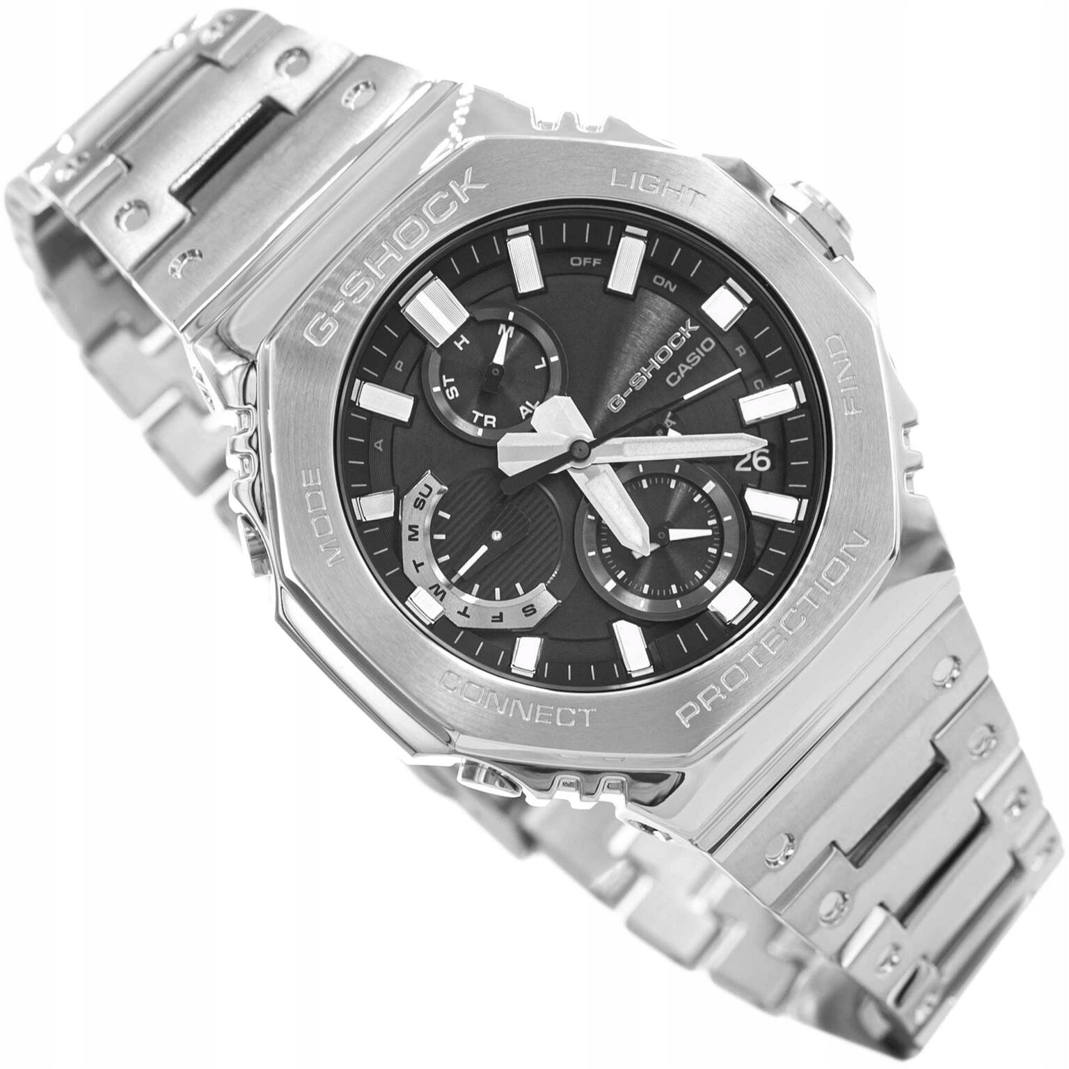 Pánské Hodinky Casio GMC-B2100D-1AER Full Metal Premium Solární Bluetooth