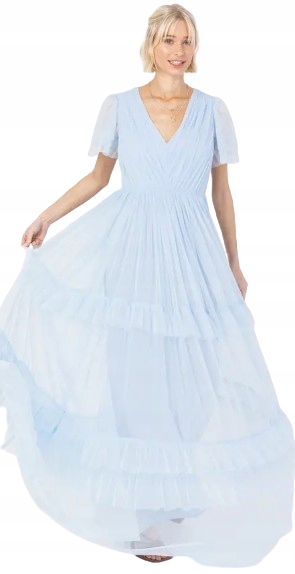 Anaya Šaty Se Zavazováním Na Zádech 58 J5H