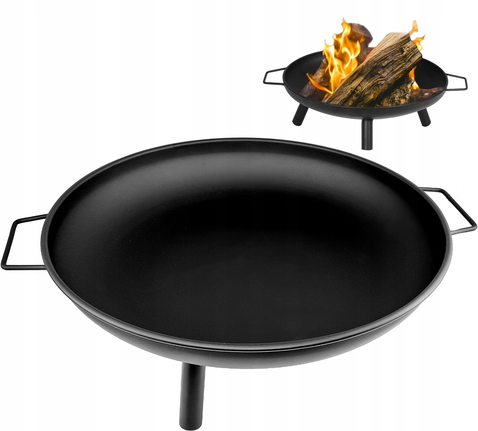 

Duże Palenisko Ogrodowe Grill Ognisko Misa 60 cm