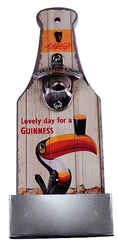 Guinness Toucan nástěnný otvírák tukan 30x11cm A10