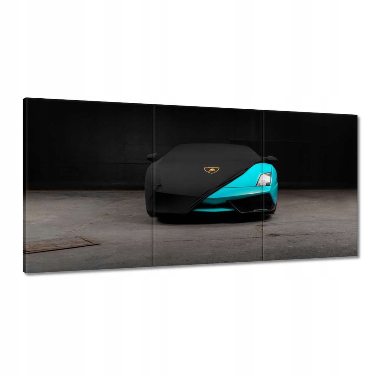 Obrazy 180x90 Tyrkysové športové auto