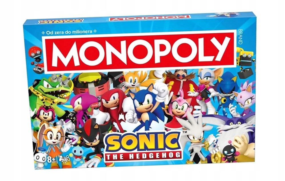 Gra Planszowa Monopoly Sonic The Hedgehog Hasbro
