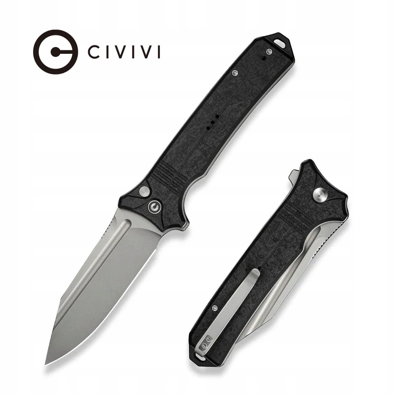 Nóż składany folder Edc Civivi Neurohaptic Flipper Stal Nitro-V Etui nylon