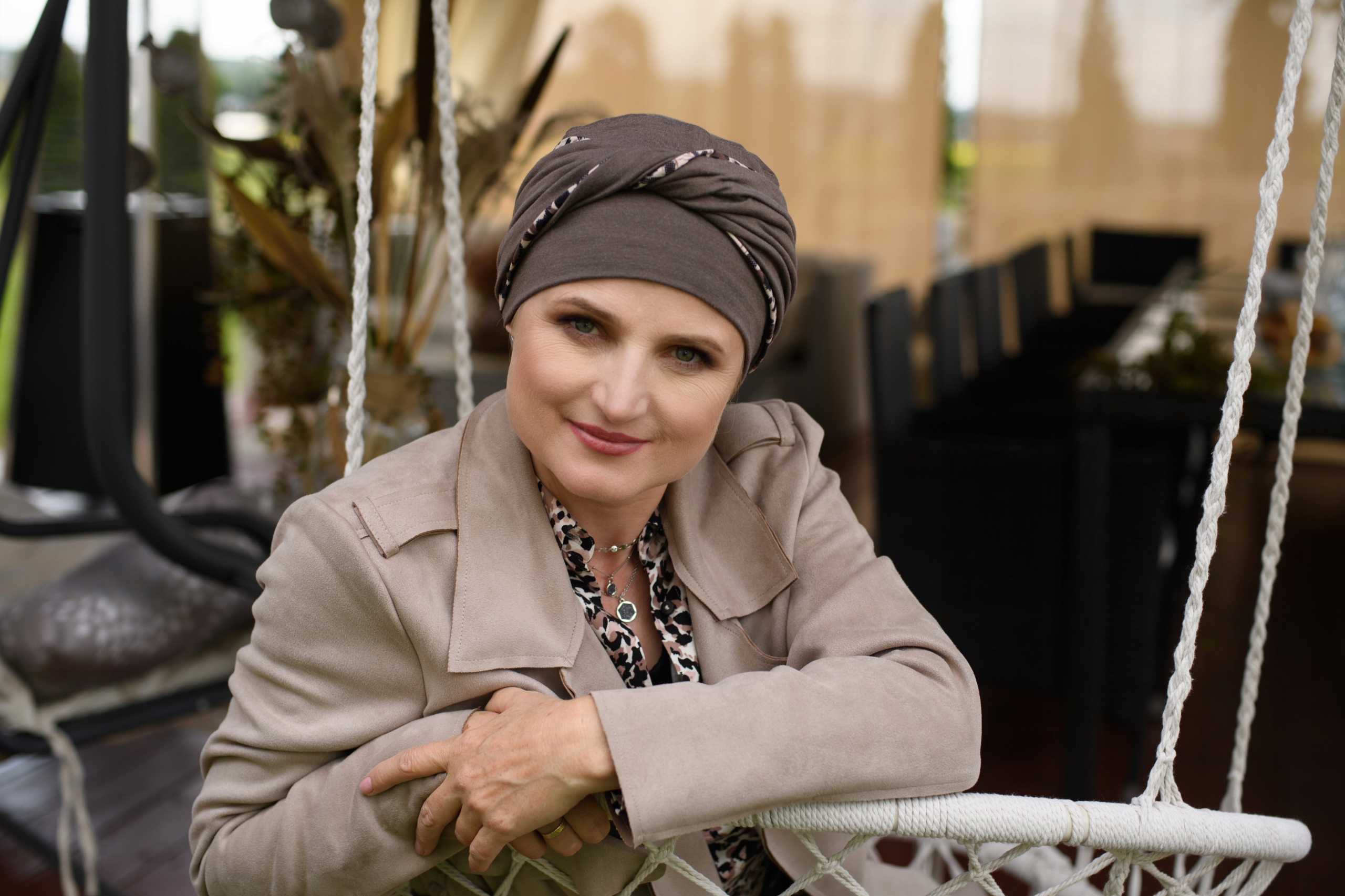 Turban Elene DEC/2004 uniwersalny turbany lidia Płeć kobieta