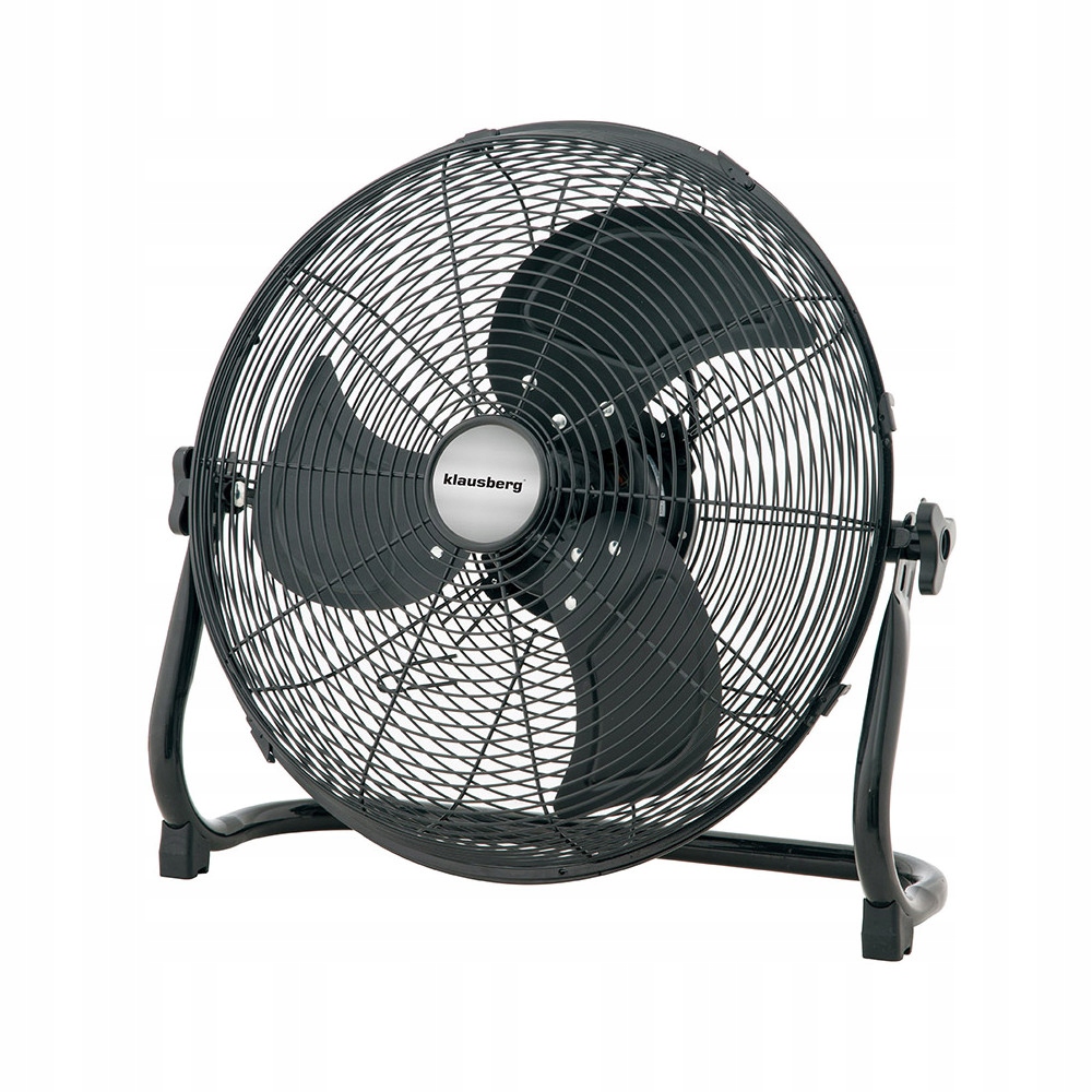 Stojanový podlahový ventilátor cirkulátor 100 W Ø45 cm, černý, 7517 Klausberg