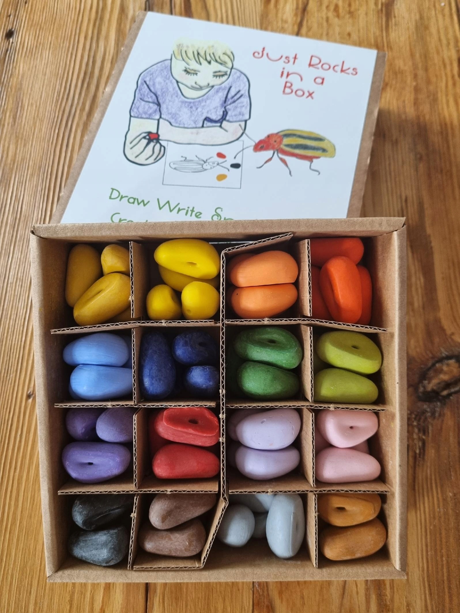 Crayon Rocks Kredki w pudełku 64 sztuki
