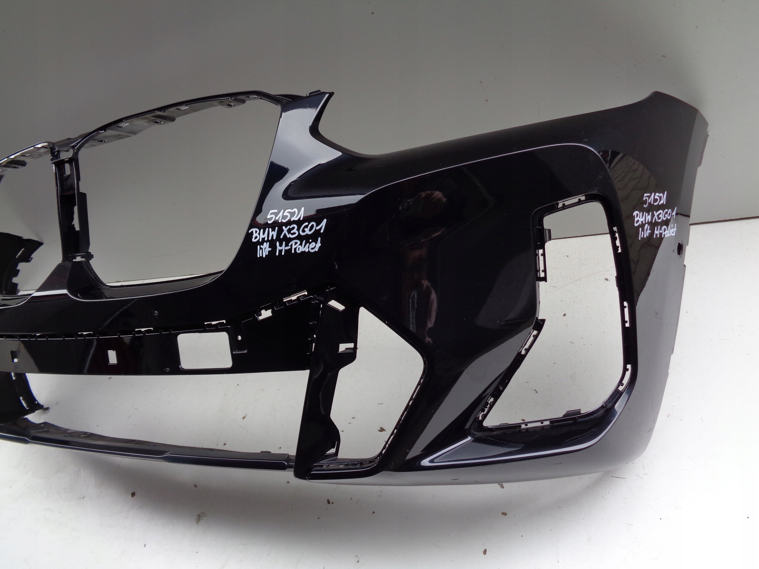 front bumper BMW X3 G01 LIFT m-packet NR 51521
