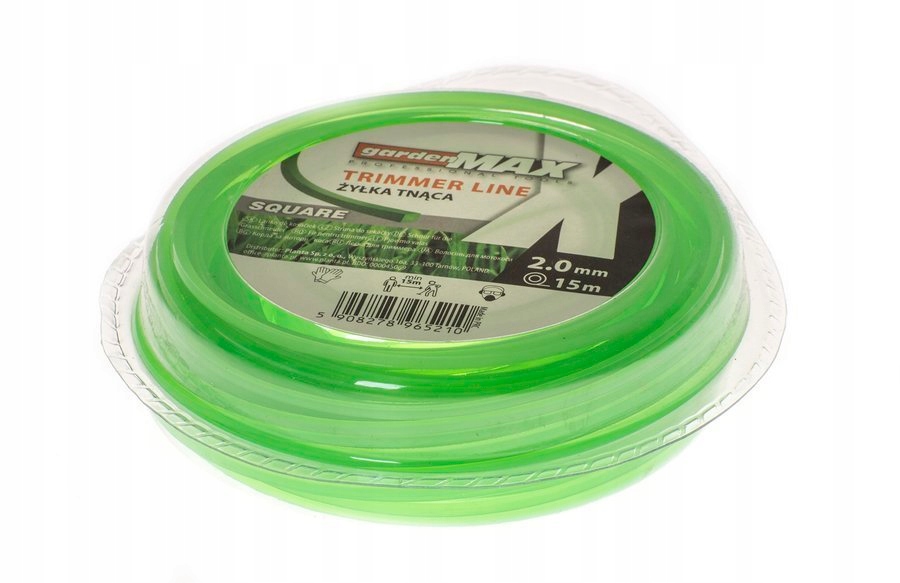 

Żyłka tnąca kwadratowa 2mm x 15mb
