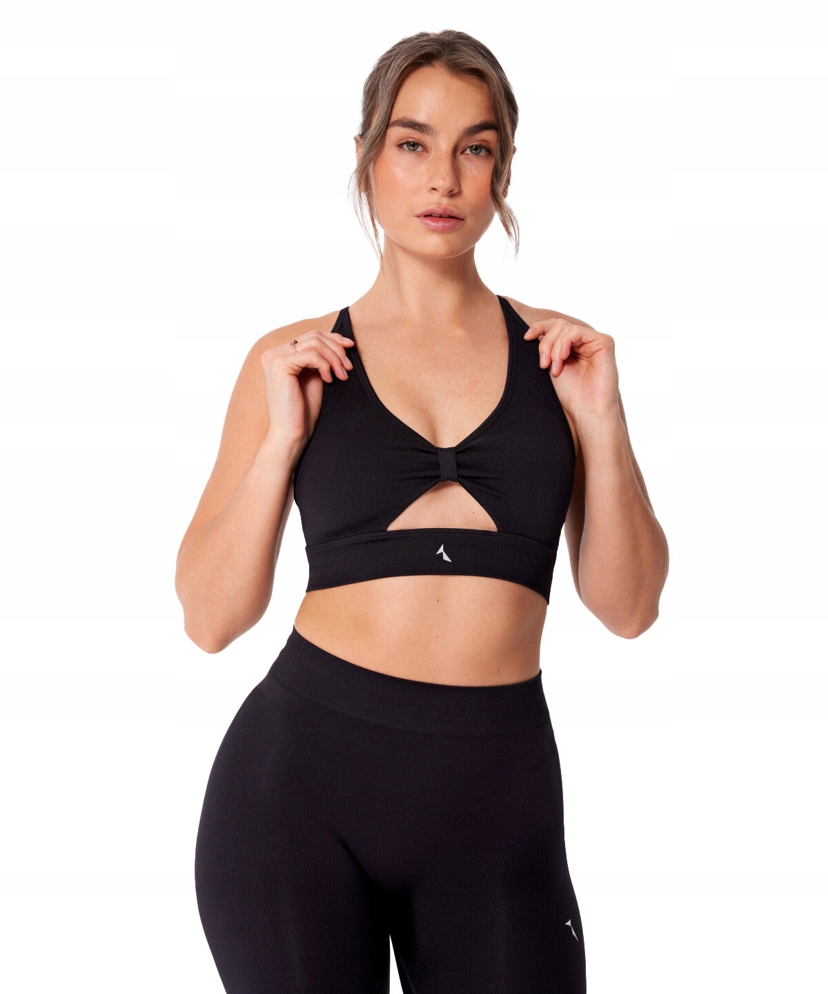 Dámská sportovní bezešvá podprsenka Eris Carpatree černá L