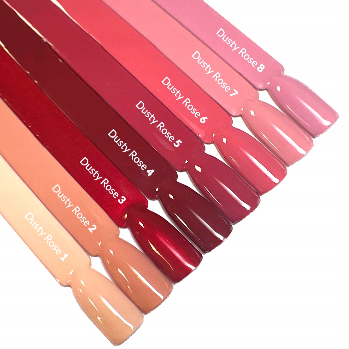 Claresa Dusty Rose zestaw cała Kolekcja hybryd 8x
