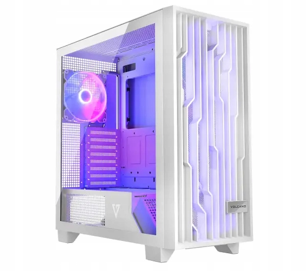 Obudowa do komputera Modecom Perun Apex Argb Midi Tower Atx Okno Biała