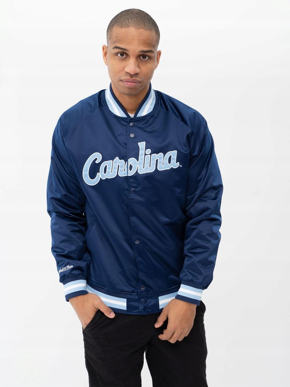 Baseballová bunda North Carolina Granátová L