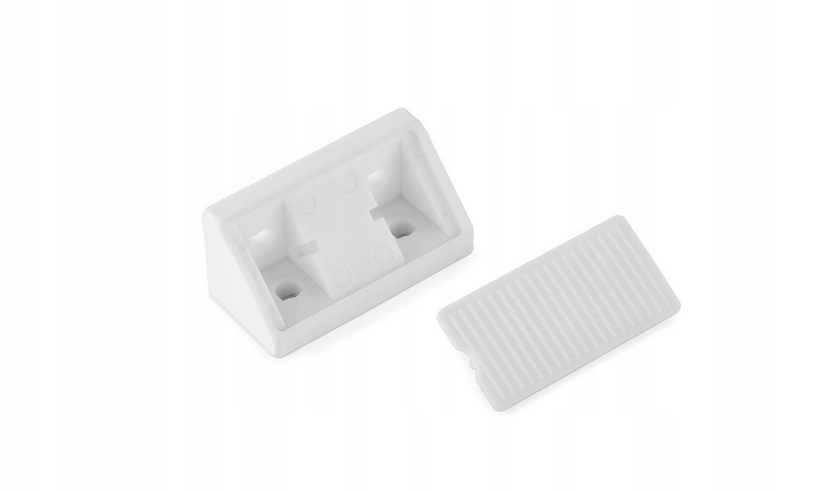 

Podpórka złącze podwójne komandorek Biały 20 szt