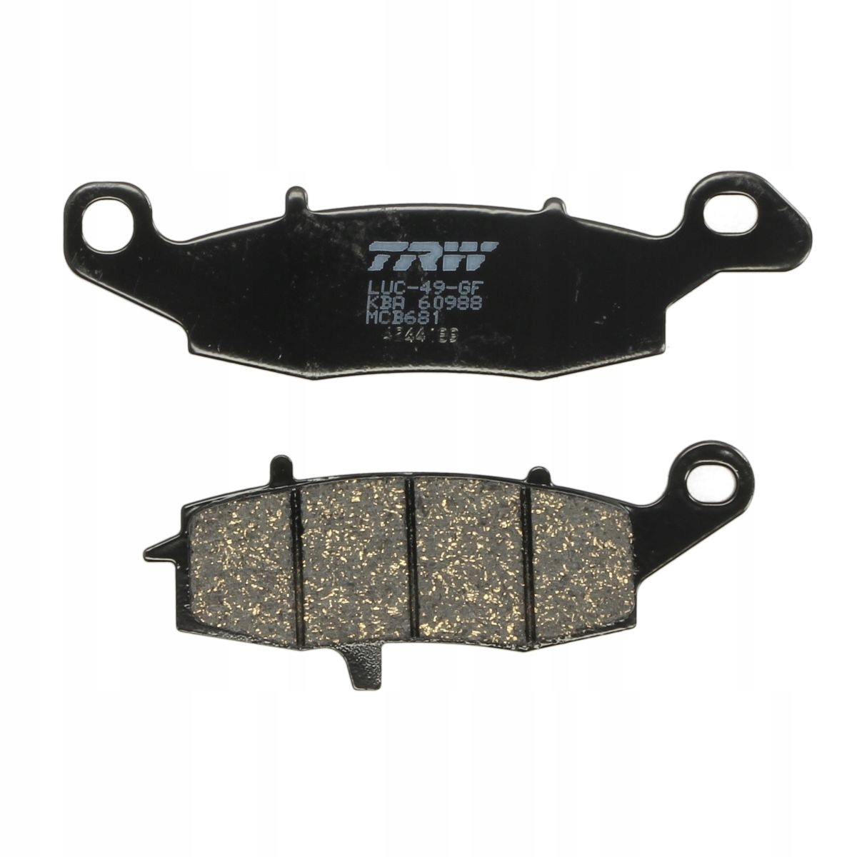 MCB681 - Гальмівні колодки передні / задні Kawasaki ER - 6F ER-6N GP