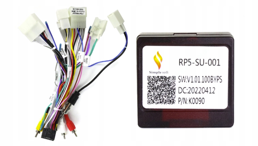 Subaru Kabeláž Pro Rádio Android Adaptér Canbus