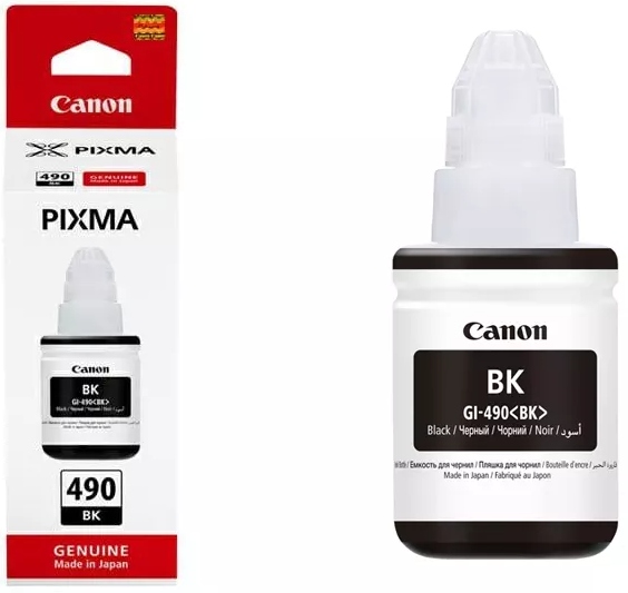 Tusz Canon Pixma GI490 Czarny G1400 G2400 G3400