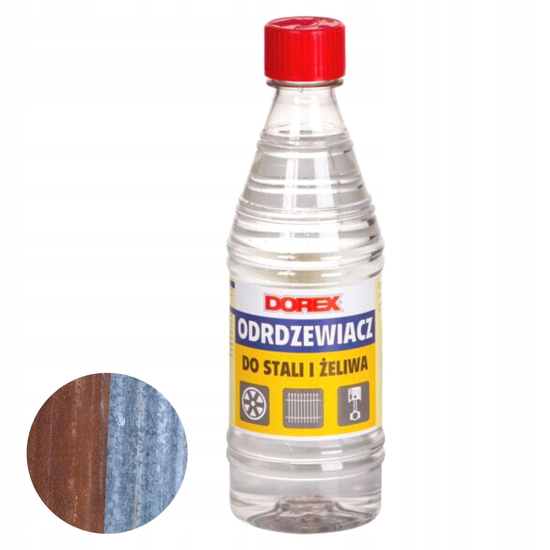 

Odrdzewiacz do Stali i Żeliwa 0,5L kwas fosforowy