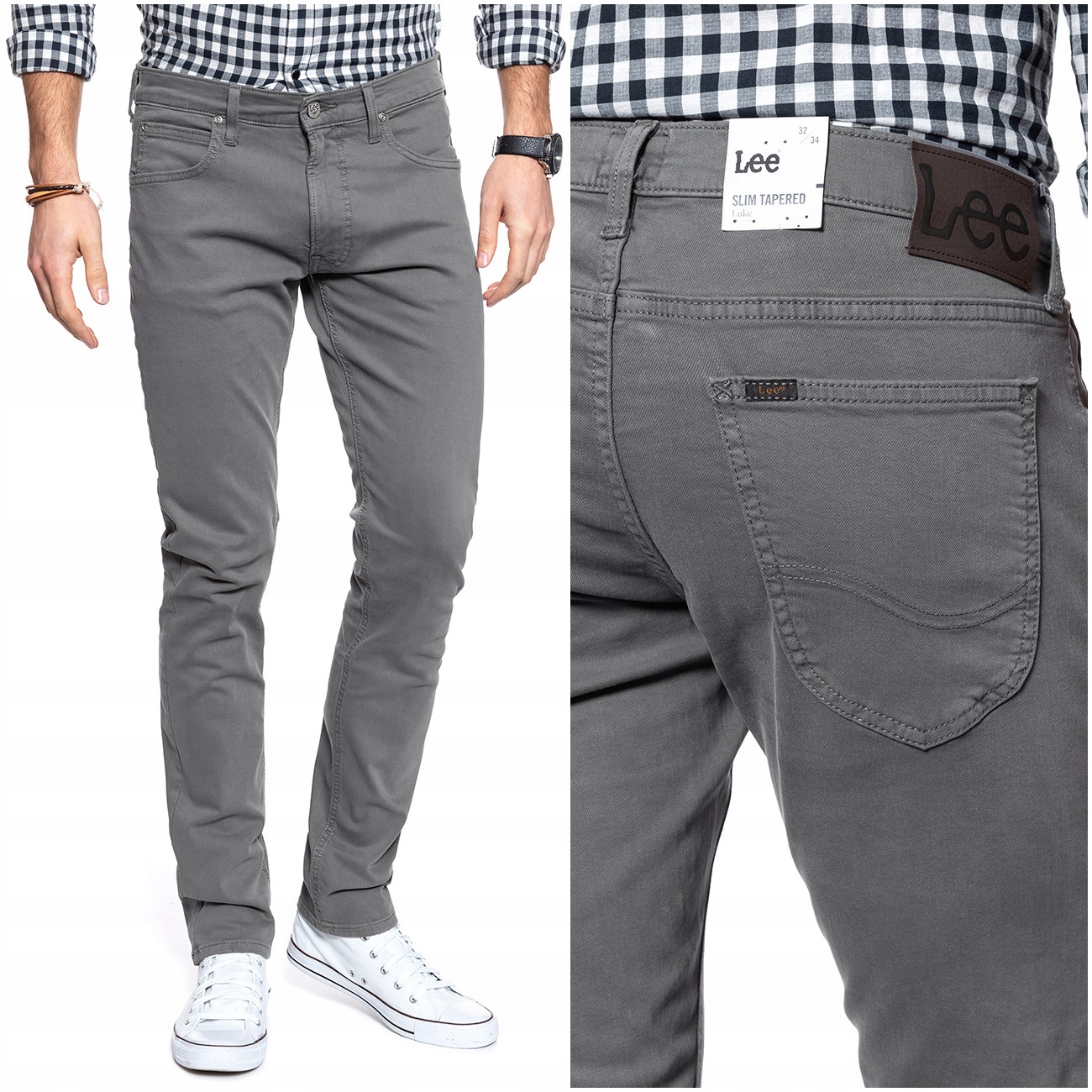 

Lee Luke Męskie Spodnie Jeansowe W31 L34