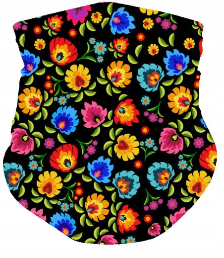 B komin chusta na twarz do biegania ŁOWICZ