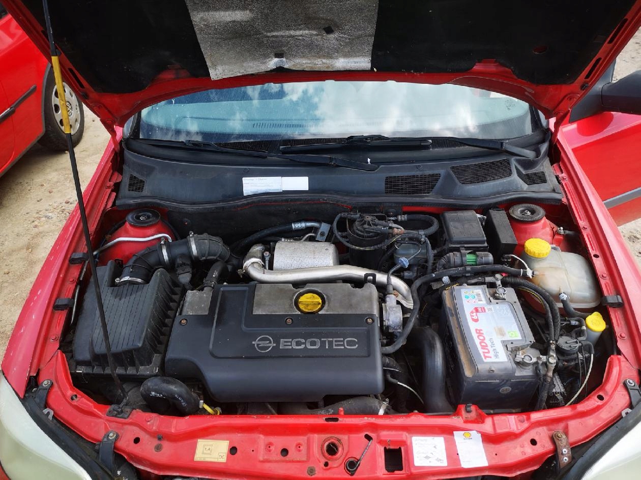opel Astra шланг воды 2001 2.0л