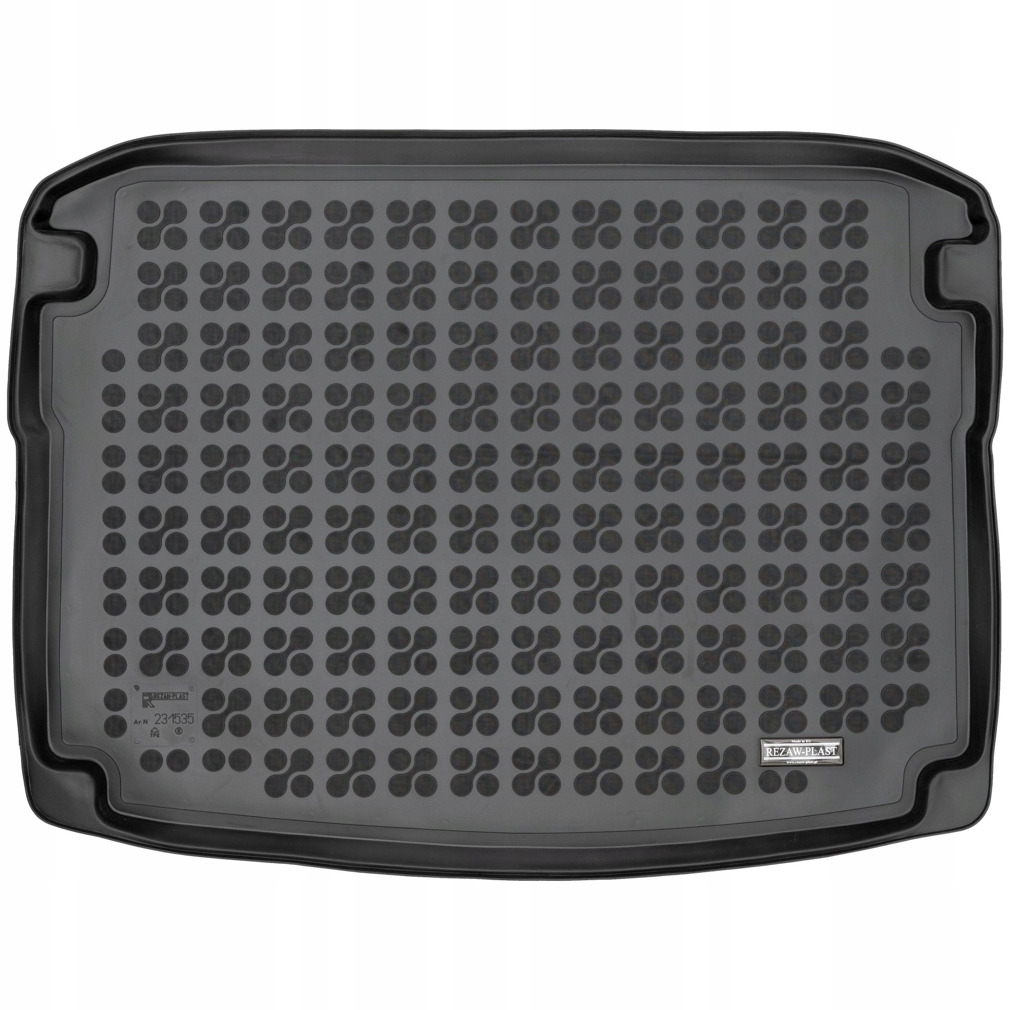 Gumová rohož do zavazadlového prostoru Škoda Karoq od roku 2017