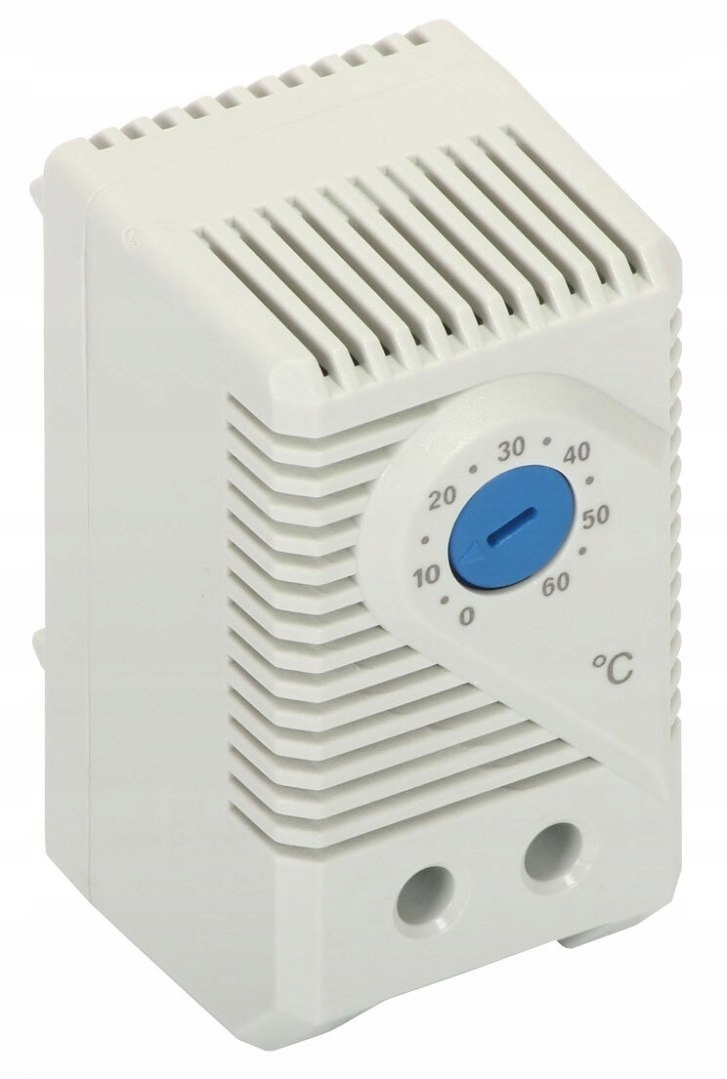 

Termostat do wentylatorów szaf Rack 0-60°C Ac 250V