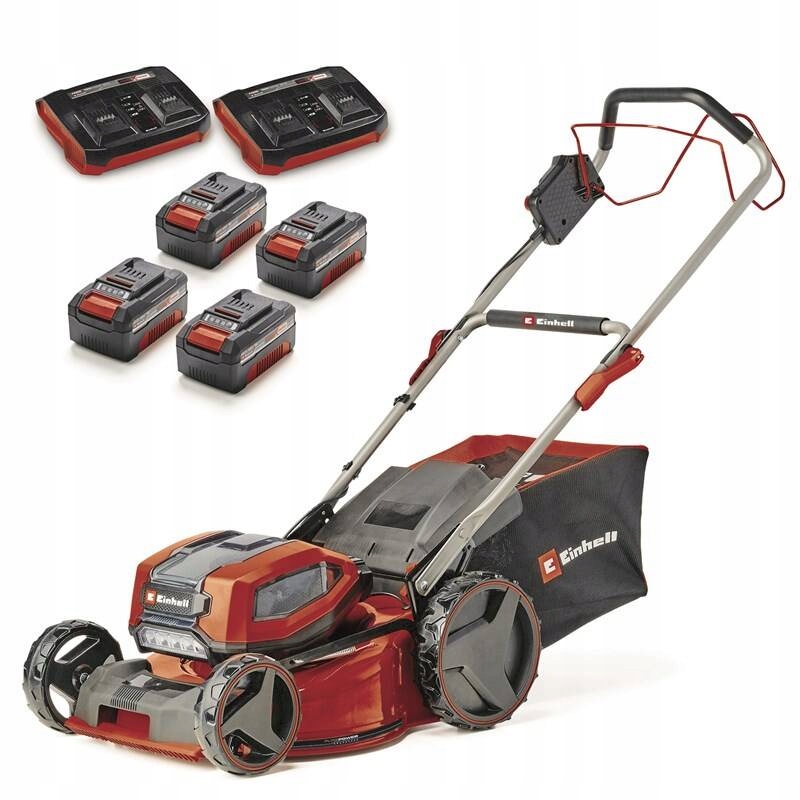 Einhell Akumulátorová Kosička Gp-cm 36/47 S Bl 4×4,0Ah 3413310 Napájacie Zdroje