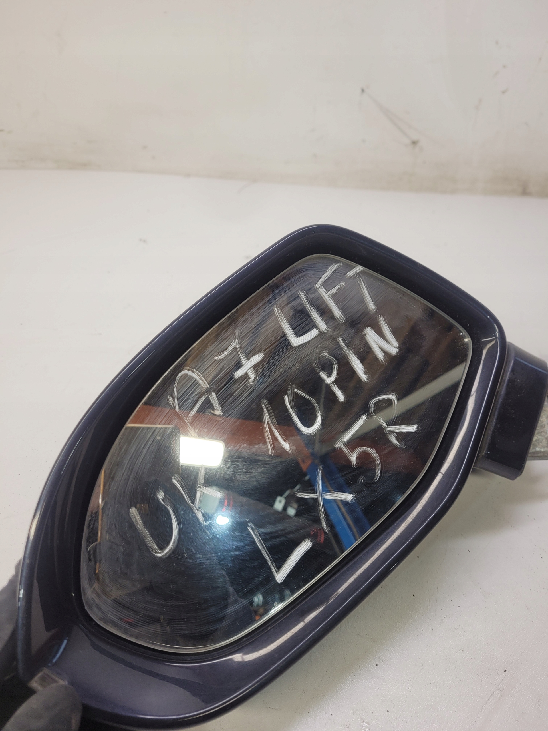 mirror exterior left AUDI A7 4G LX5R 10 PIN