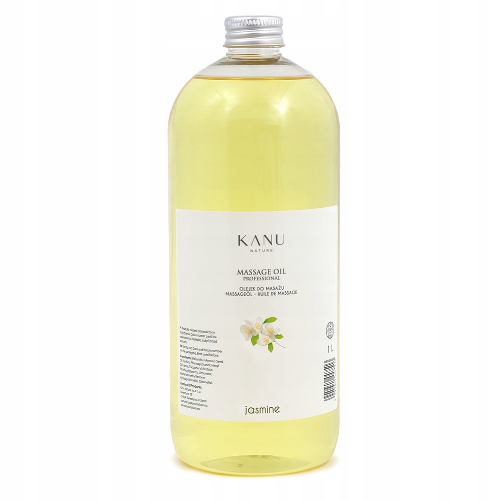 Masážny olej Kanu Nature - Jazmín - 1 liter