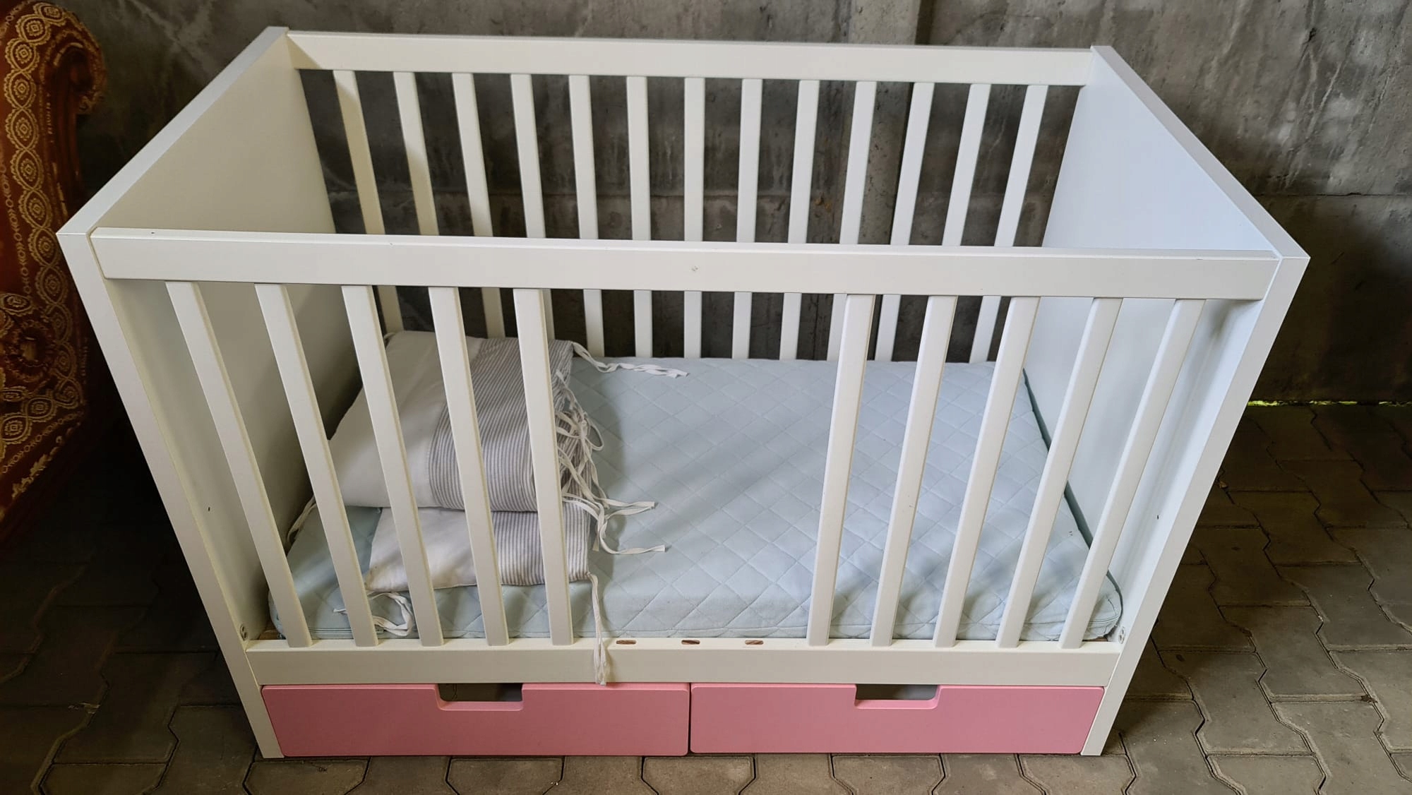 ŁÓŻECZKO DZIECIĘCE Szerokość produktu 65 cm