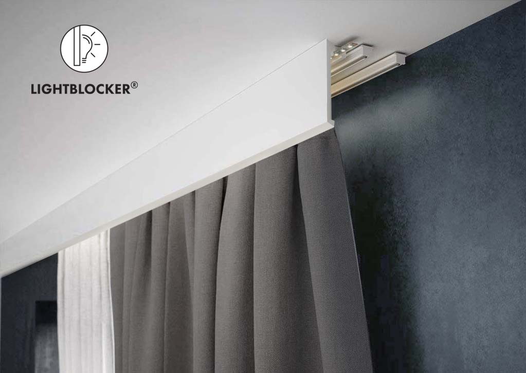 LK-02 .Listwa do Zabudowy Karnisza, MASKOWNICA, osłona 15cm. Creativa Marka Creativa