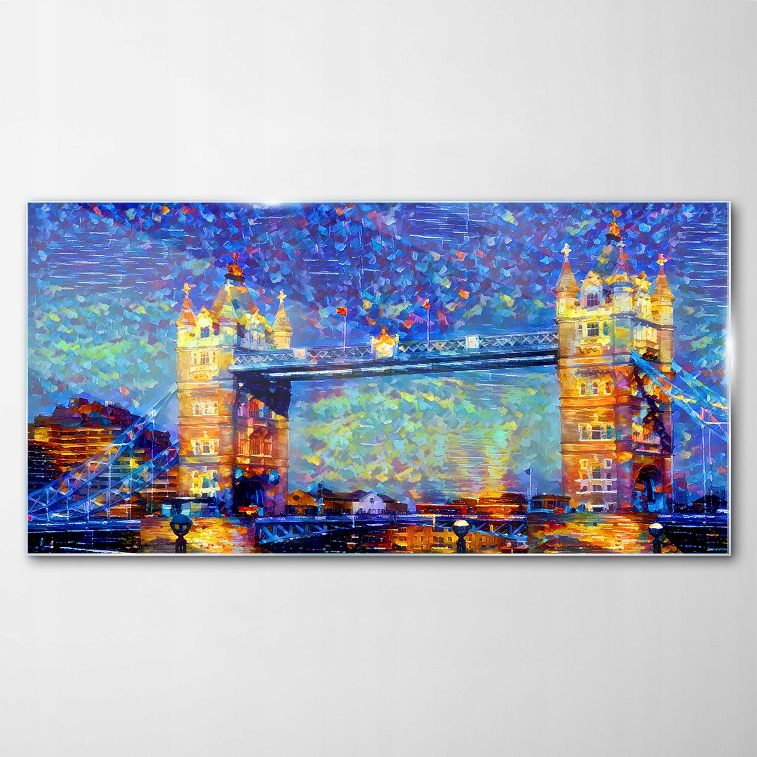 Obraz na skle Dekor Londýn Tower Bridge 140x70