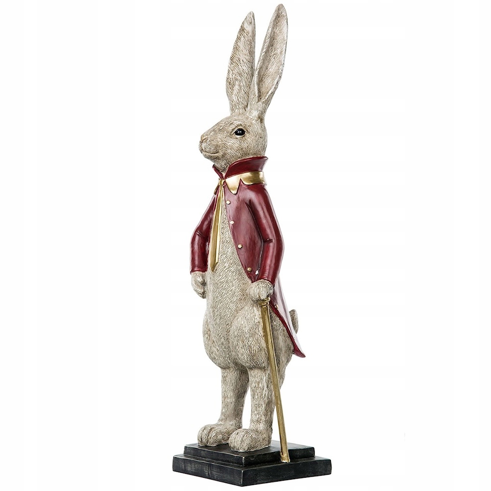 Veľkonočný Zajac 60 cm Vysoká Figúrka Veľký Králik Zajačik Dekorácia Retro
