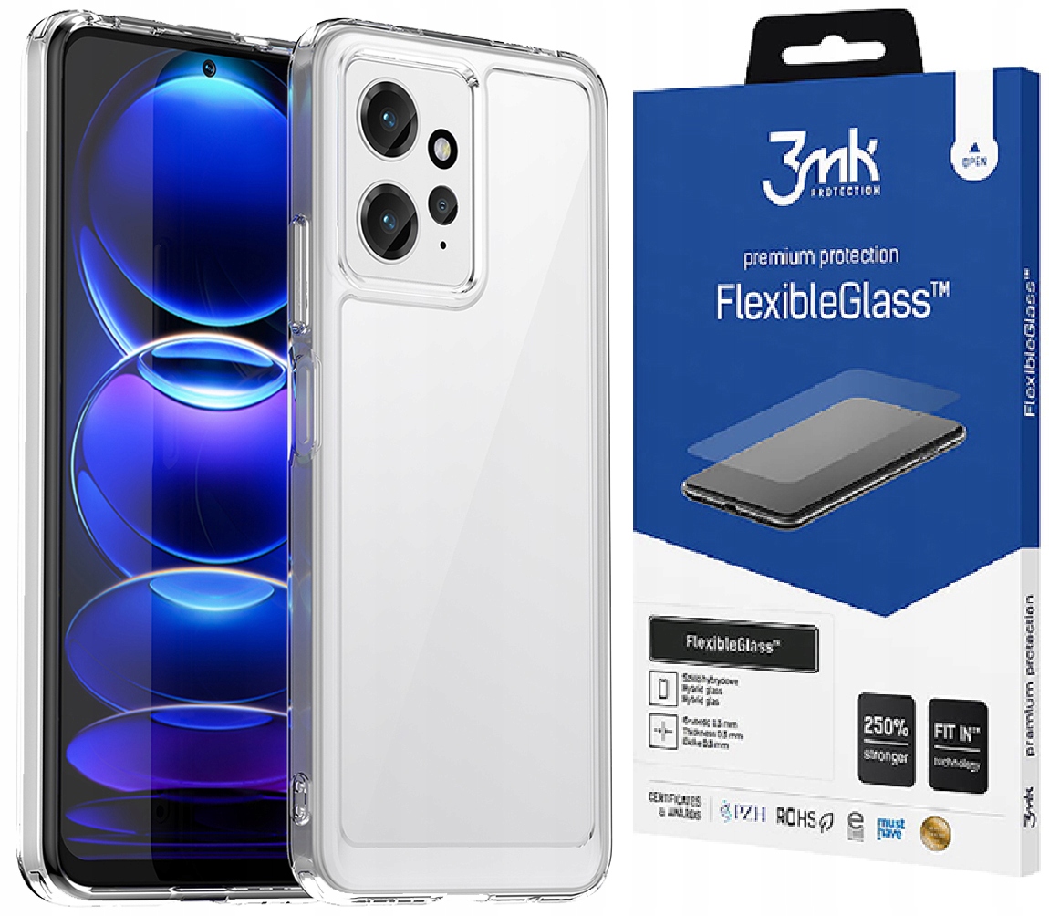 

Etui Case do Xiaomi Redmi Note 12 4G i Szkło 3MK