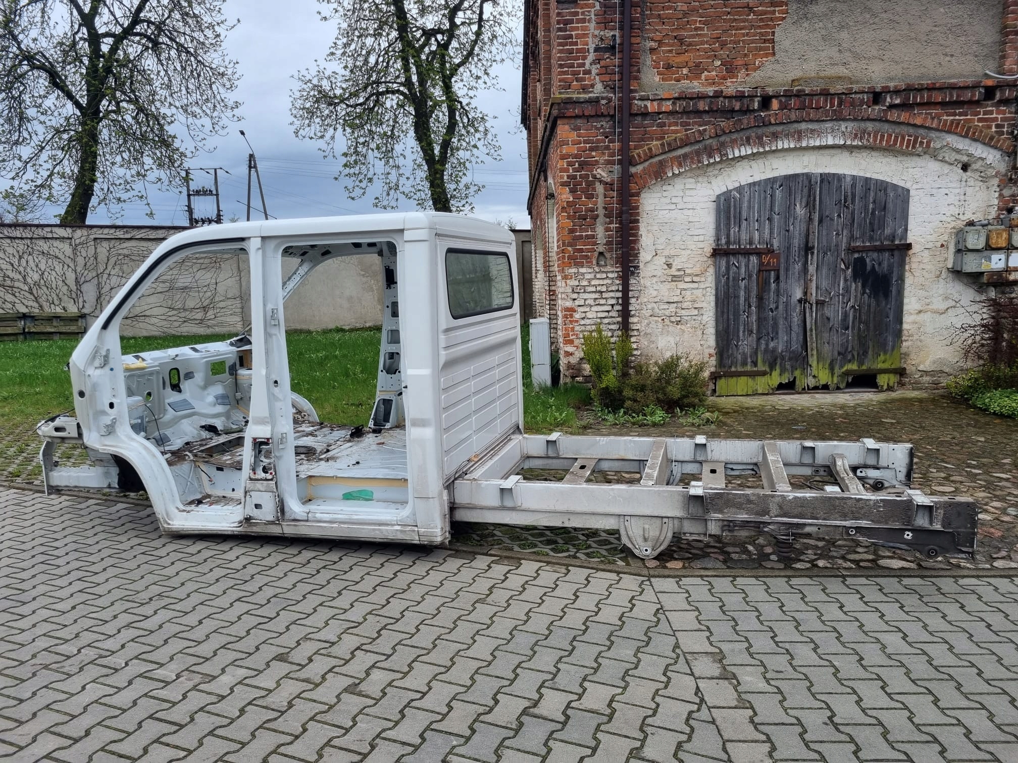 DUCATO BOXER JUMPER LIFT 14- KAROSERIA RAMA DOKA