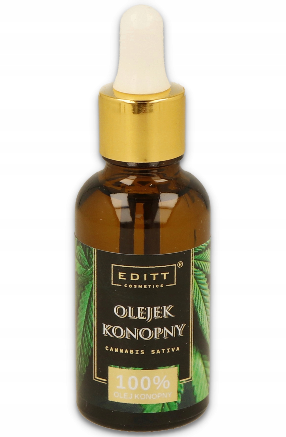 

Editt Olejek konopny 30 ml 100% włosy i ciało