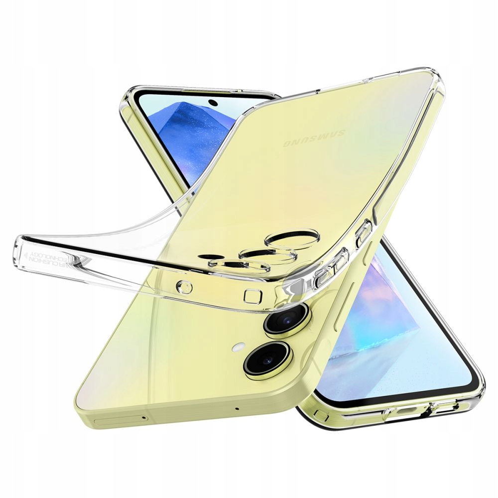 Spigen etui do Galaxy A55 5G, case obudowa pokrowiec plecki przezroczyste
