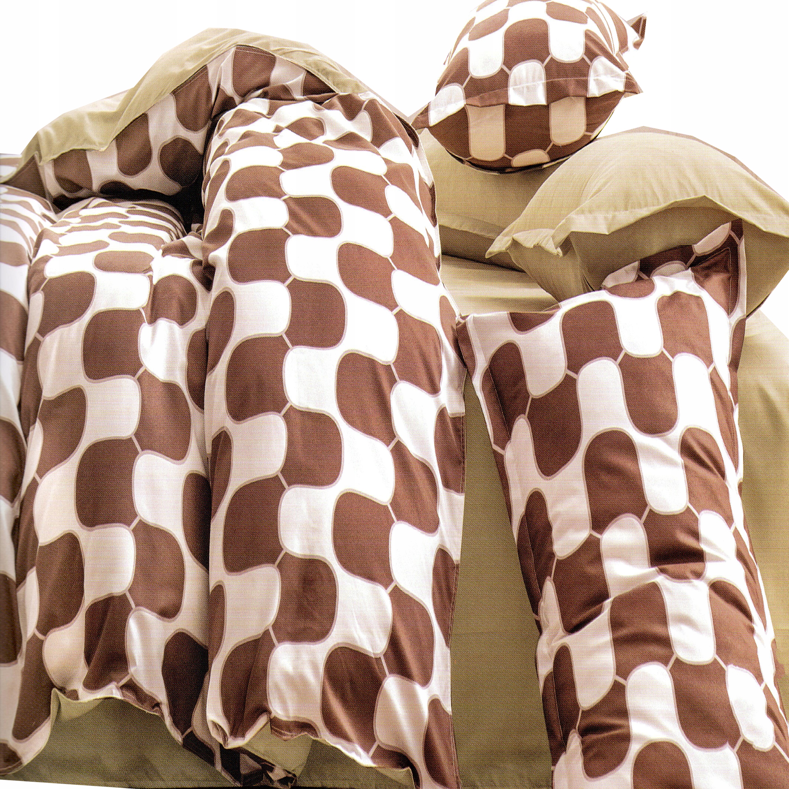 Komplet pościel 100% Bawełna 3cz. 180x200