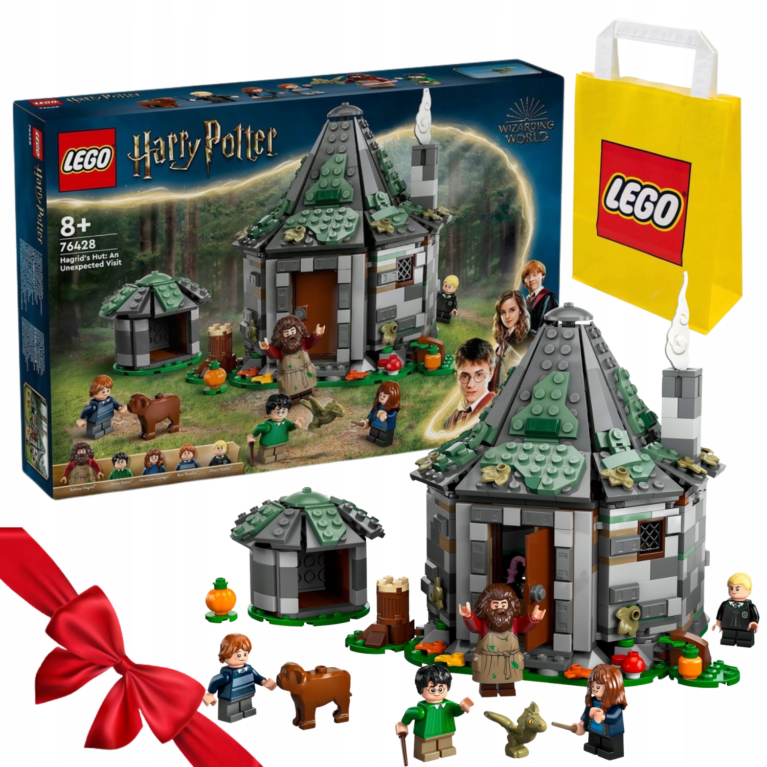 Zestaw Klcoki Lego Harry Potter 76428 Chatka Hagrida: Niespodziewana Wizyta