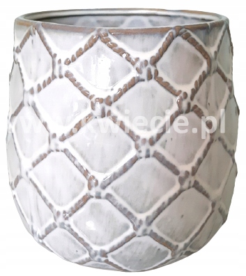 

Osłonka Ceramiczna Cream doniczka Kremowa L 19 cm