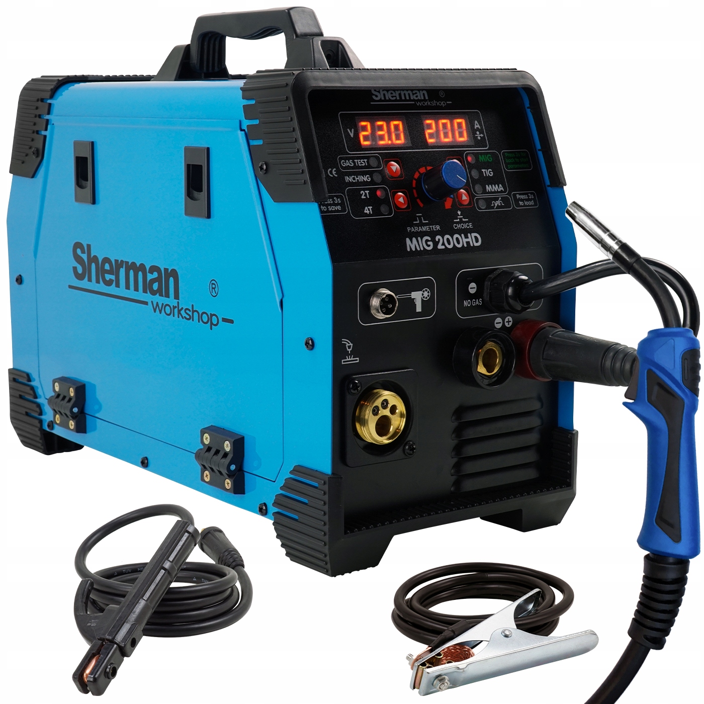 Spawarka MIGOMAT SHERMAN MIG 200A MMA TIG Synergia