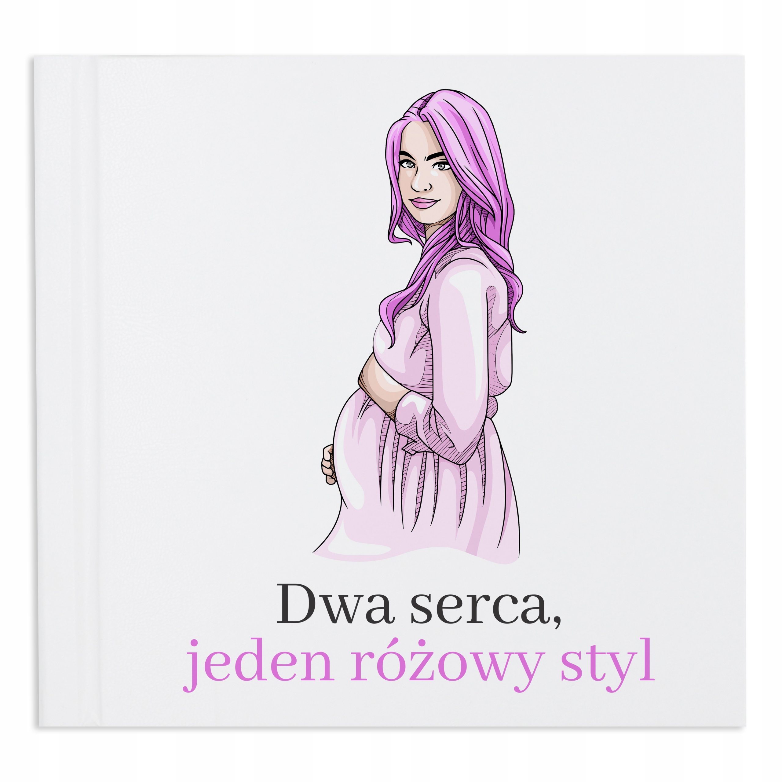 Fotoalbum Dárek Pro Maminku A Dítě Narození Narozeniny Růžový Styl