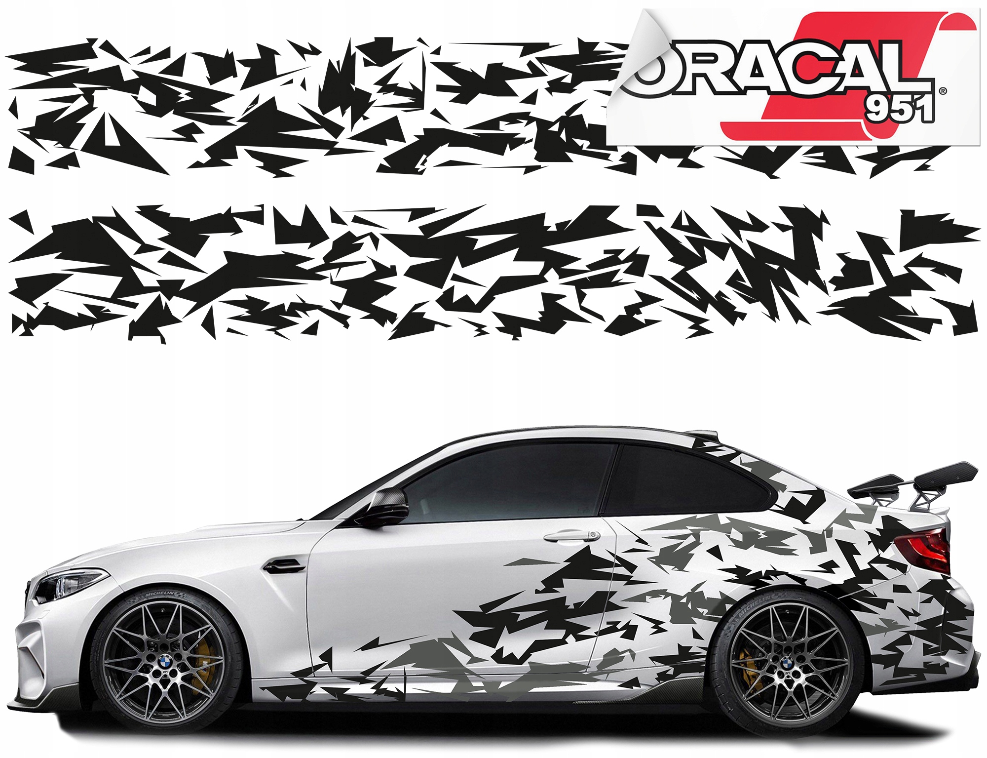 Автомобильная наклейка Camo Camo 44X600 см пленка 951