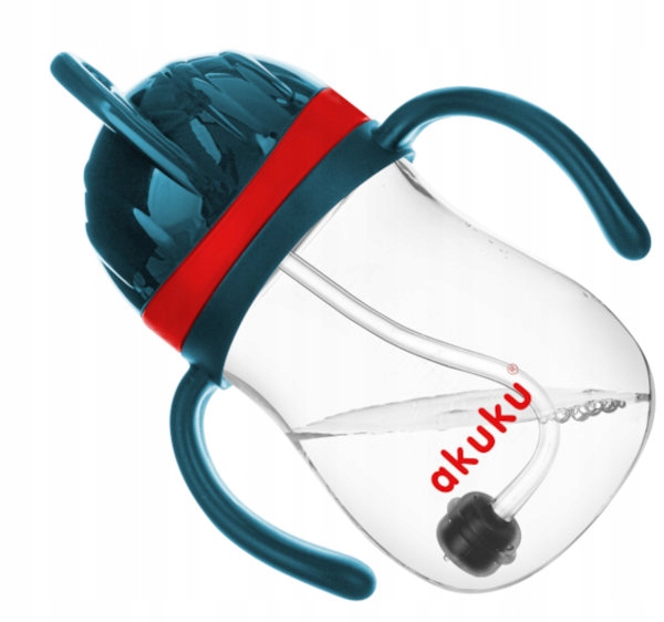 

Akuku Bidon Niekapek ze Słomką z Odważnikiem